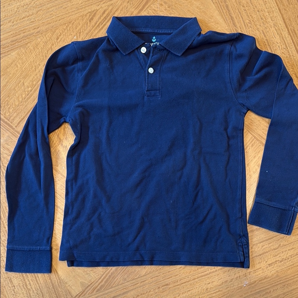 Navy Blue Kids Polo Shirt